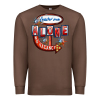 Chestnut Leave me alone anti Valentine's Day Premium Sweatshirt - FaDigitalArtStudio