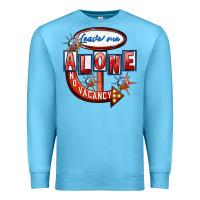 Ocean Blue Leave me alone anti Valentine's Day Premium Sweatshirt - FaDigitalArtStudio