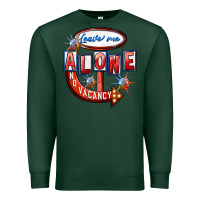 Sports Green Leave me alone anti Valentine's Day Premium Sweatshirt - FaDigitalArtStudio
