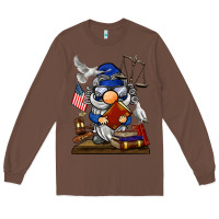 Chestnut judge  gnome Long Sleeve Tee - BarkalooDesign