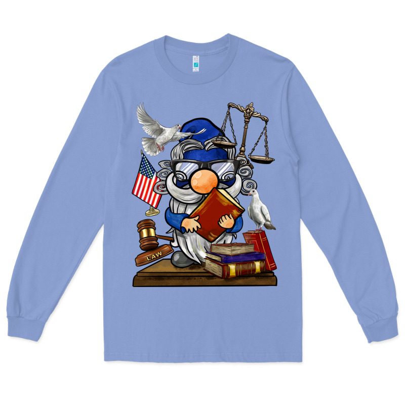 Judge  Gnome Long Sleeve Tee by BarkalooDesign | Teevron