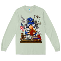 Matcha judge  gnome Long Sleeve Tee - BarkalooDesign