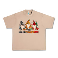 Burro Happy Hallothanksmas Urban Heavy Tee - MaliasSmallBusiness
