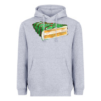 Heather Grey green christmas cake fa element 1 Heavyweight Hoodie - FaDigitalArtStudio