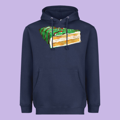 Green Christmas Cake Fa Element 1 Heavyweight Hoodie Designed By Fadigitalartstudio