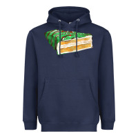 Navy green christmas cake fa element 1 Heavyweight Hoodie - FaDigitalArtStudio
