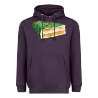 Plum green christmas cake fa element 1 Heavyweight Hoodie - FaDigitalArtStudio