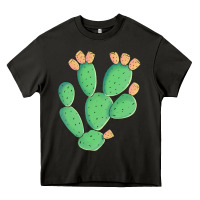 Asphalt texas prickly pear cactus Heavy Core Tee - Artiststas