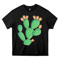 Black texas prickly pear cactus Heavy Core Tee - Artiststas