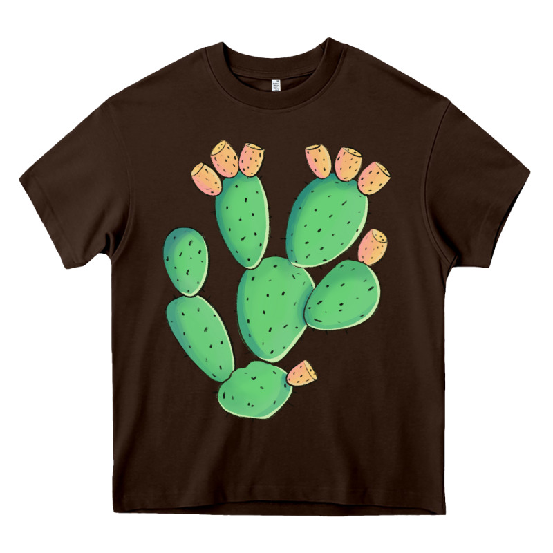 Texas Prickly Pear Cactus Heavy Core Tee by Artiststas | Teevron