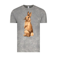 Cloud Rock Bunny Vintage Tee - NancyCooperArtShop