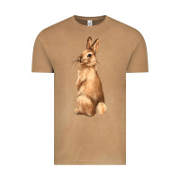 Vintage Camel Bunny Vintage Tee - NancyCooperArtShop