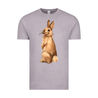 Vintage Zinc Bunny Vintage Tee - NancyCooperArtShop