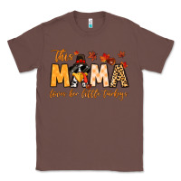 Chestnut this mama loves her little turkeys Classic Tee - MaliasSmallBusiness