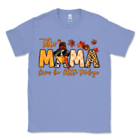 Colony Blue this mama loves her little turkeys Classic Tee - MaliasSmallBusiness