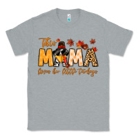 Heather Grey this mama loves her little turkeys Classic Tee - MaliasSmallBusiness