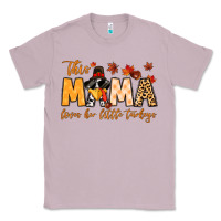 Lilac this mama loves her little turkeys Classic Tee - MaliasSmallBusiness
