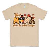 Mushroom this mama loves her little turkeys Classic Tee - MaliasSmallBusiness
