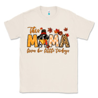 Natural this mama loves her little turkeys Classic Tee - MaliasSmallBusiness