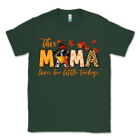 Sports Green this mama loves her little turkeys Classic Tee - MaliasSmallBusiness