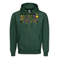 Sports Green we dont hide the crazy we parade it Zipper Hoodie - CowGirlArtShop
