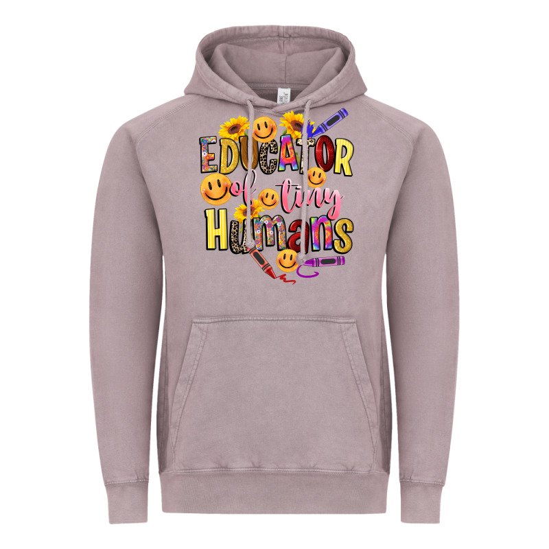 Educator Of Tiny Humans Vintage Hoodie by NancyCooperArtShop | Teevron