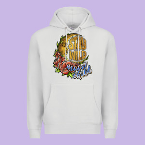 Stay Wild Moon Child Premium Hoodie Designed By Jahusdesignshop