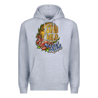 Heather Grey stay wild moon child Premium Hoodie - JahusDesignShop