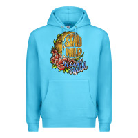 Ocean Blue stay wild moon child Premium Hoodie - JahusDesignShop
