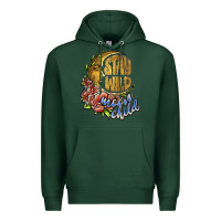 Sports Green stay wild moon child Premium Hoodie - JahusDesignShop