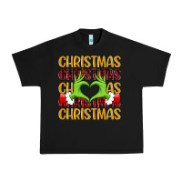 Black christmas grinch heart hands Urban Heavy Tee - MaliasSmallBusiness