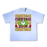 Grape Ice christmas grinch heart hands Urban Heavy Tee - MaliasSmallBusiness