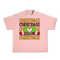 Salmon christmas grinch heart hands Urban Heavy Tee - MaliasSmallBusiness