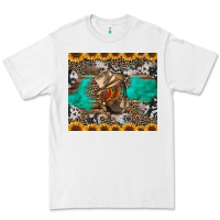 White western boots and sunflowers tumbler Premium Tee - Jasminsmagicworld