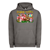 Pigment Tornado Happy Easter Animal Car Urban Hoodie - CowhideDigitalArt
