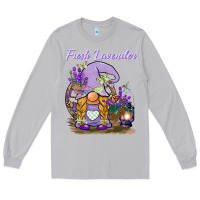 Moon Dust fresh lavender gnome Long Sleeve Tee - BarkalooDesign