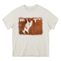 Cream cowhide background Heavy Core Tee - AdoDesignShop