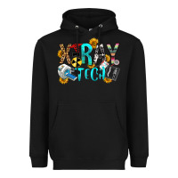 Black x ray tech Heavyweight Hoodie - OliviaCreatesArt