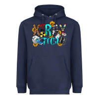 Navy x ray tech Heavyweight Hoodie - OliviaCreatesArt