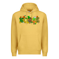 Antique Gold St. Patricks day nurse Premium Hoodie - HowdyJamesFarm