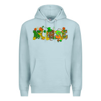 Blue Mist St. Patricks day nurse Premium Hoodie - HowdyJamesFarm