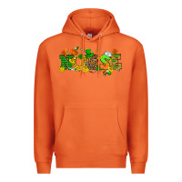 Carrot St. Patricks day nurse Premium Hoodie - HowdyJamesFarm