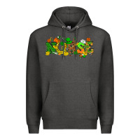 Charcoal Heather St. Patricks day nurse Premium Hoodie - HowdyJamesFarm