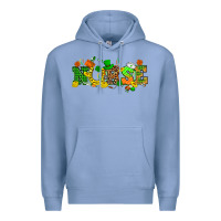 Colony Blue St. Patricks day nurse Premium Hoodie - HowdyJamesFarm