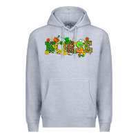 Heather Grey St. Patricks day nurse Premium Hoodie - HowdyJamesFarm