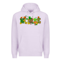Lilac St. Patricks day nurse Premium Hoodie - HowdyJamesFarm
