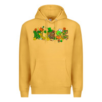 Mustard St. Patricks day nurse Premium Hoodie - HowdyJamesFarm