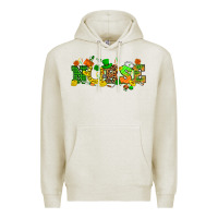 Oatmeal Heather St. Patricks day nurse Premium Hoodie - HowdyJamesFarm