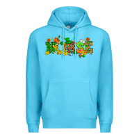 Ocean Blue St. Patricks day nurse Premium Hoodie - HowdyJamesFarm