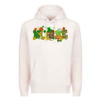 Pale Pink St. Patricks day nurse Premium Hoodie - HowdyJamesFarm